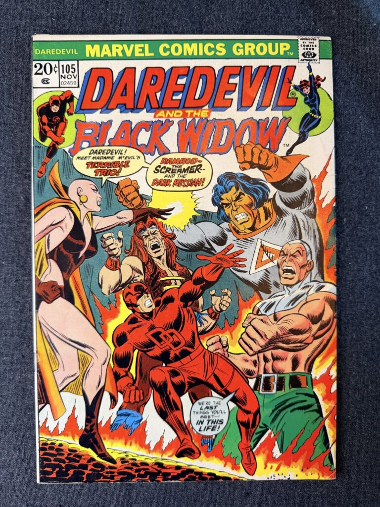 Daredevil #105 front cover