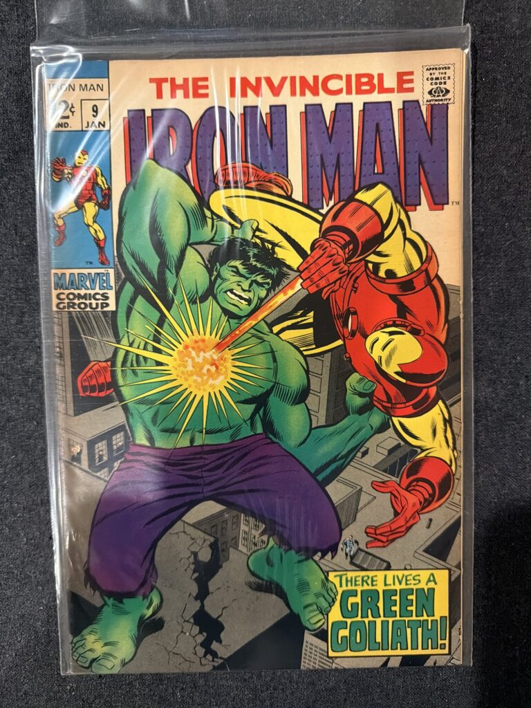 Iron Man #9 front cover