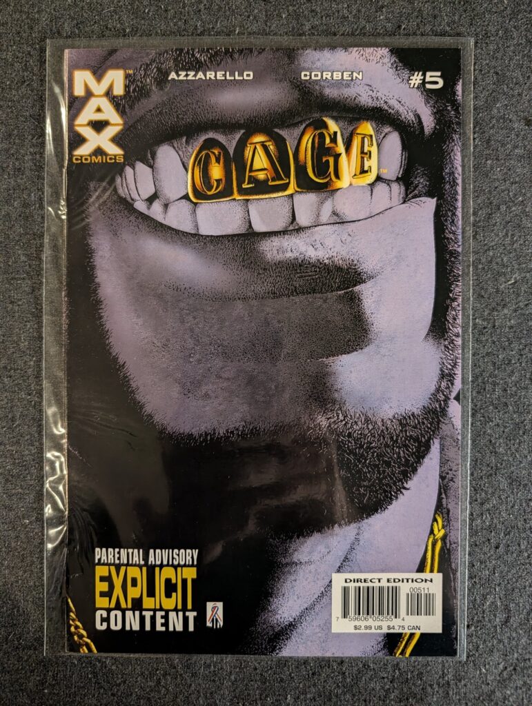 Cage #5 front cover