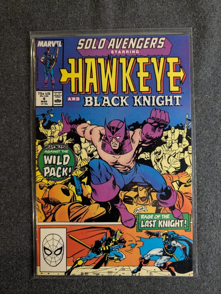 Solo Avengers #4 front cover
