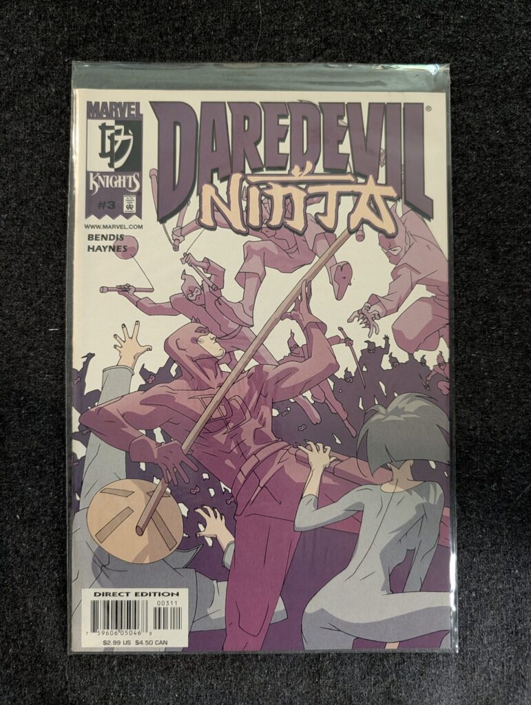 Daredevil Ninja #3 front cover