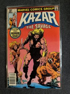 Ka-Zar the Savage #1 front cover