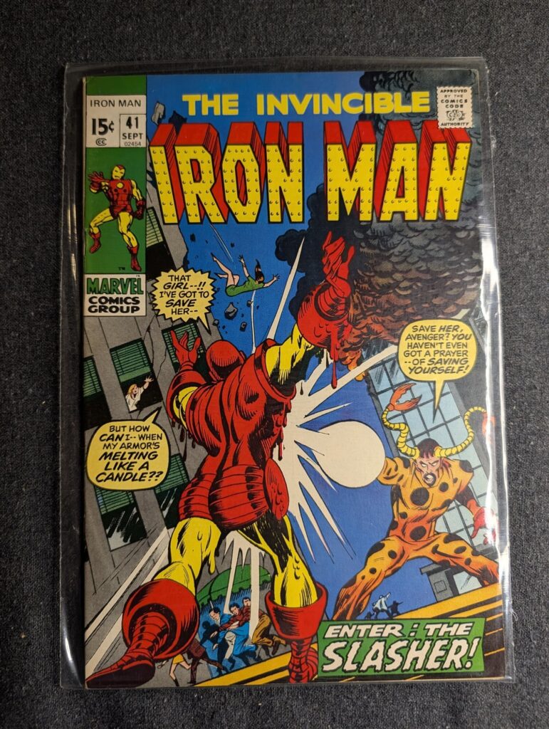 Iron Man #41 front cover
