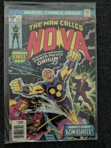 The Man Called Nova #1 front cover