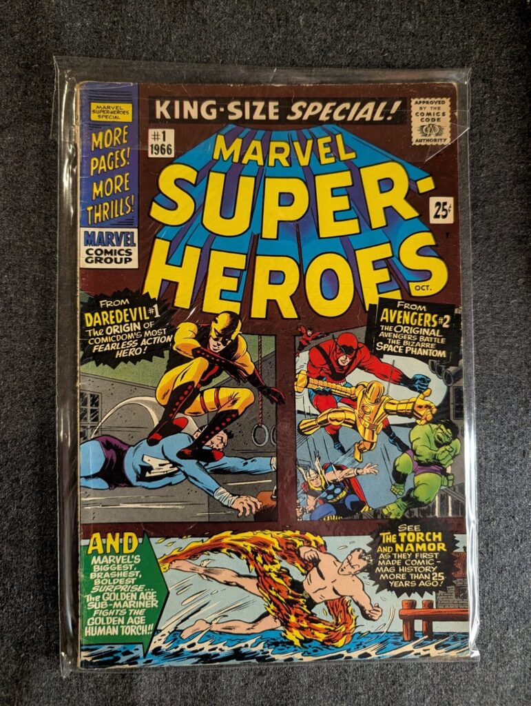 Marvel Super-Heroes #1 front cover