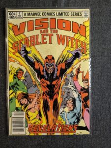 Vision and the Scarlet Witch #4 front cover