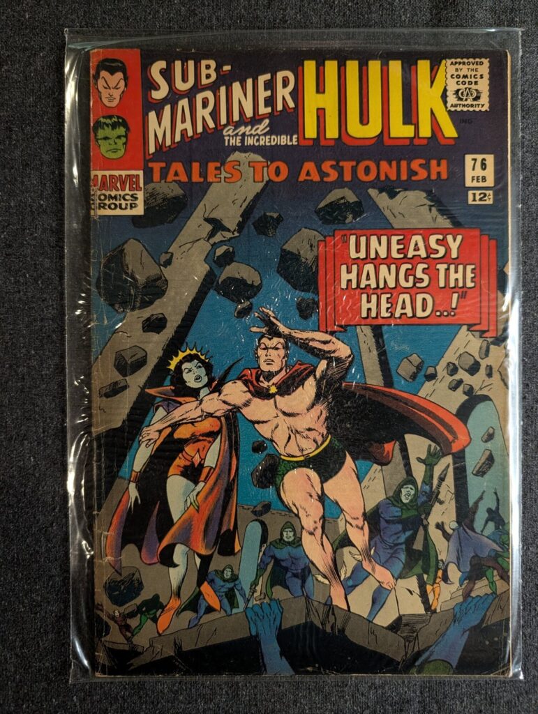 Tales to Astonish #76 front cover