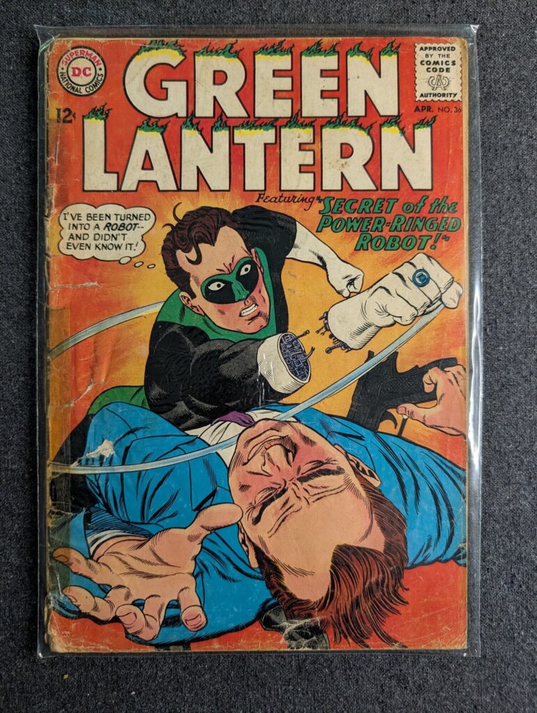 Green Lantern #36 front cover