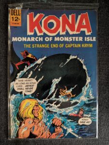 Kona, Monarch of Monster Isle #16 front cover