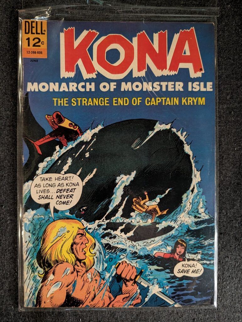Kona, Monarch of Monster Isle #16 front cover