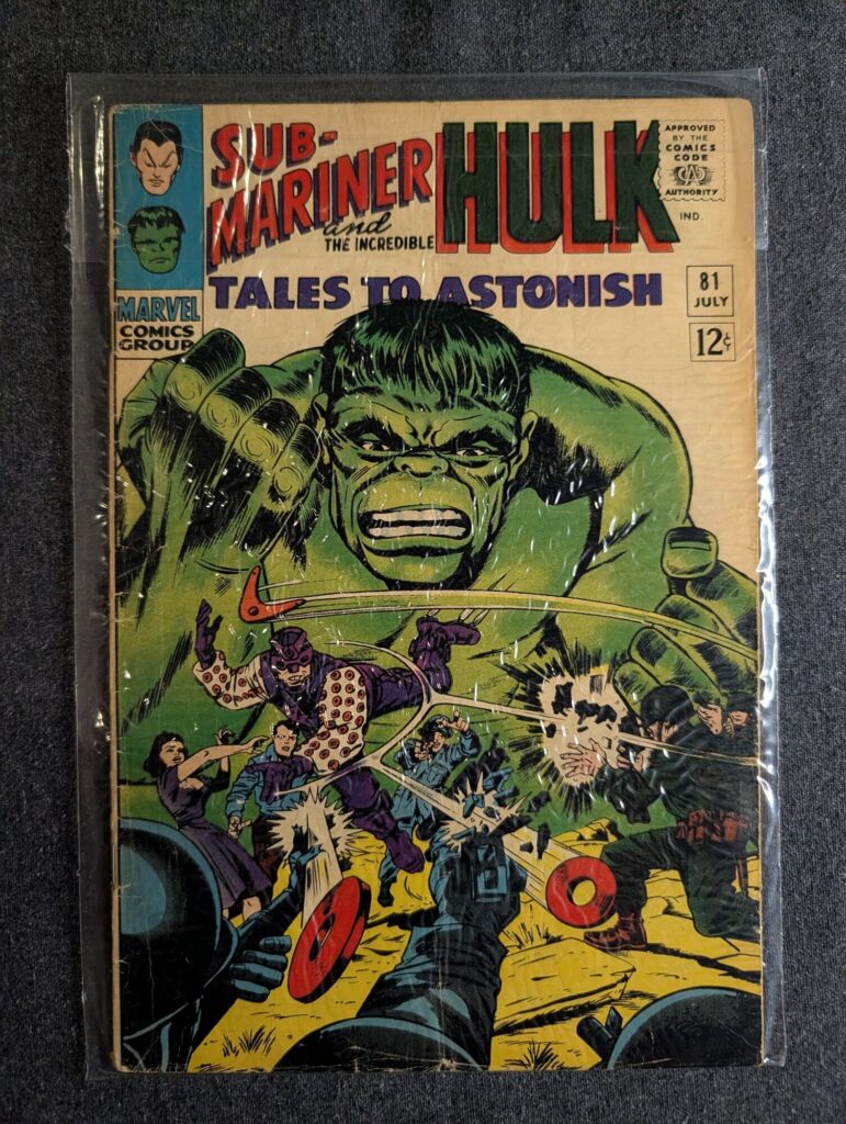 Tales to Astonish #81 front cover