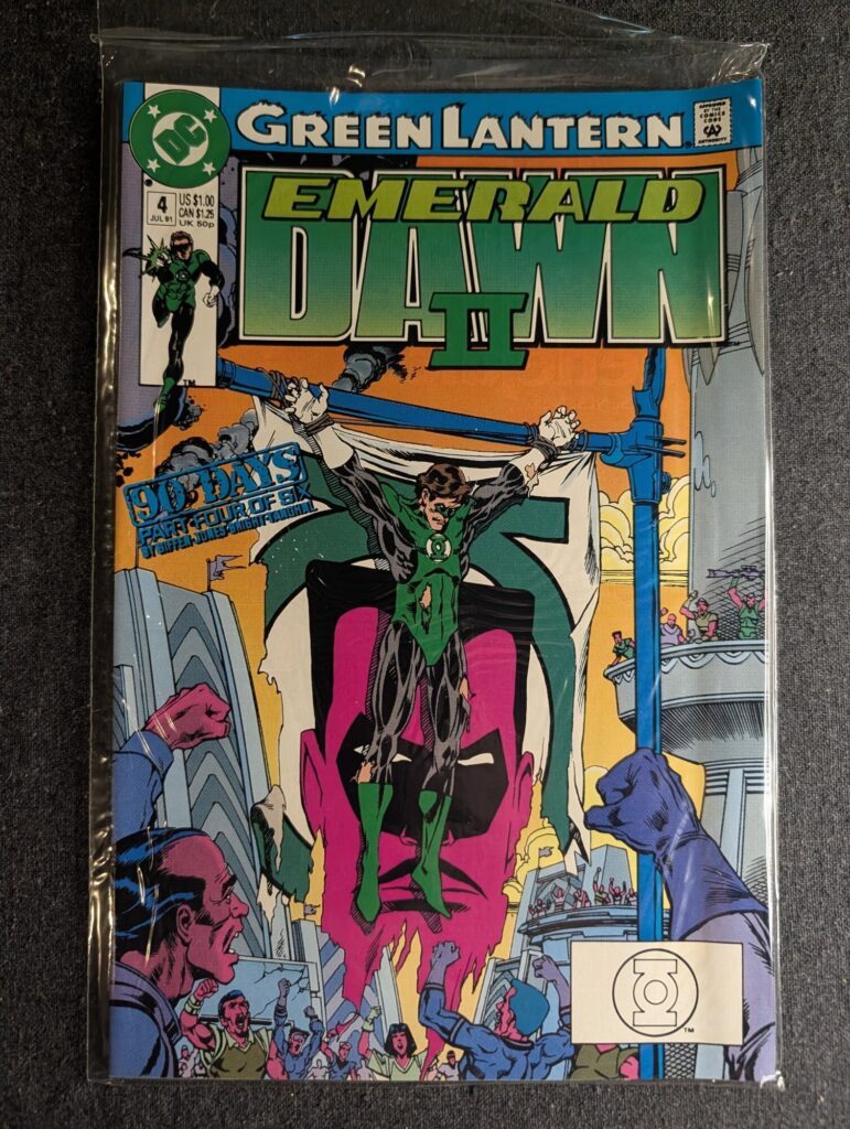 Green Lantern #4 front cover