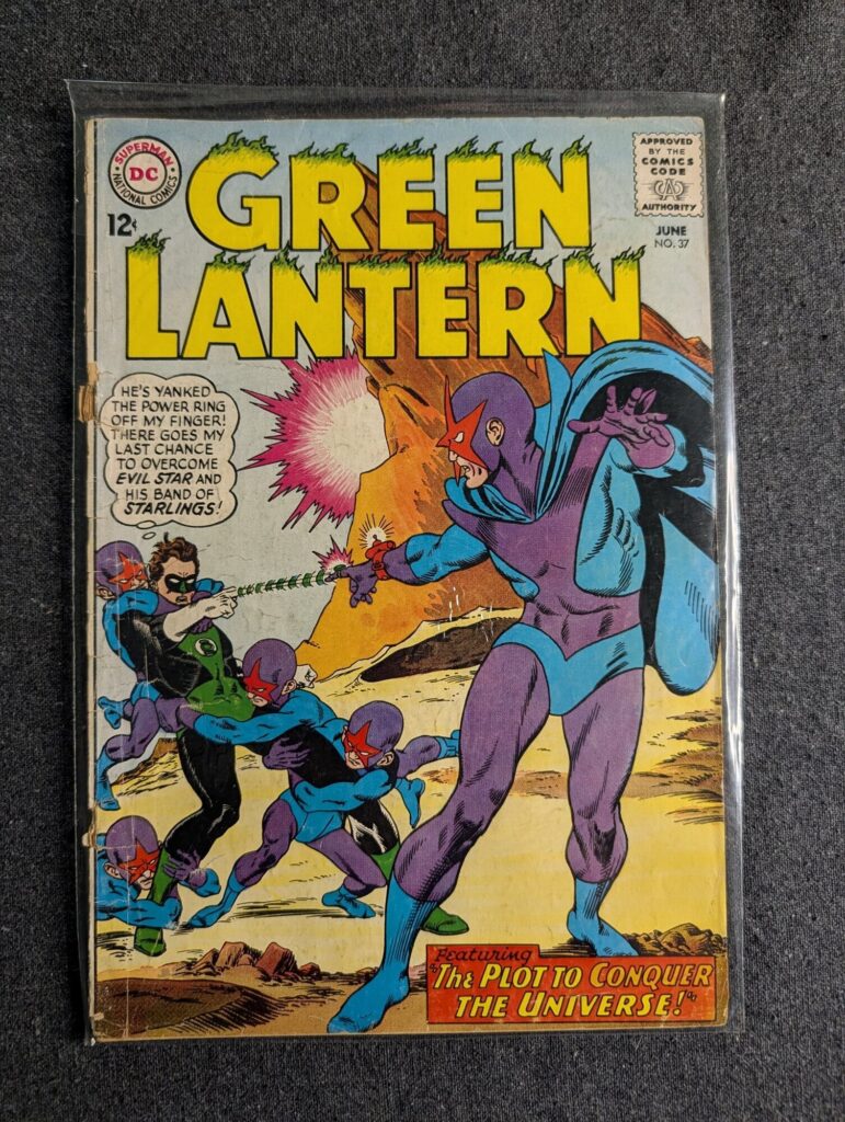 Green Lantern #37 front cover