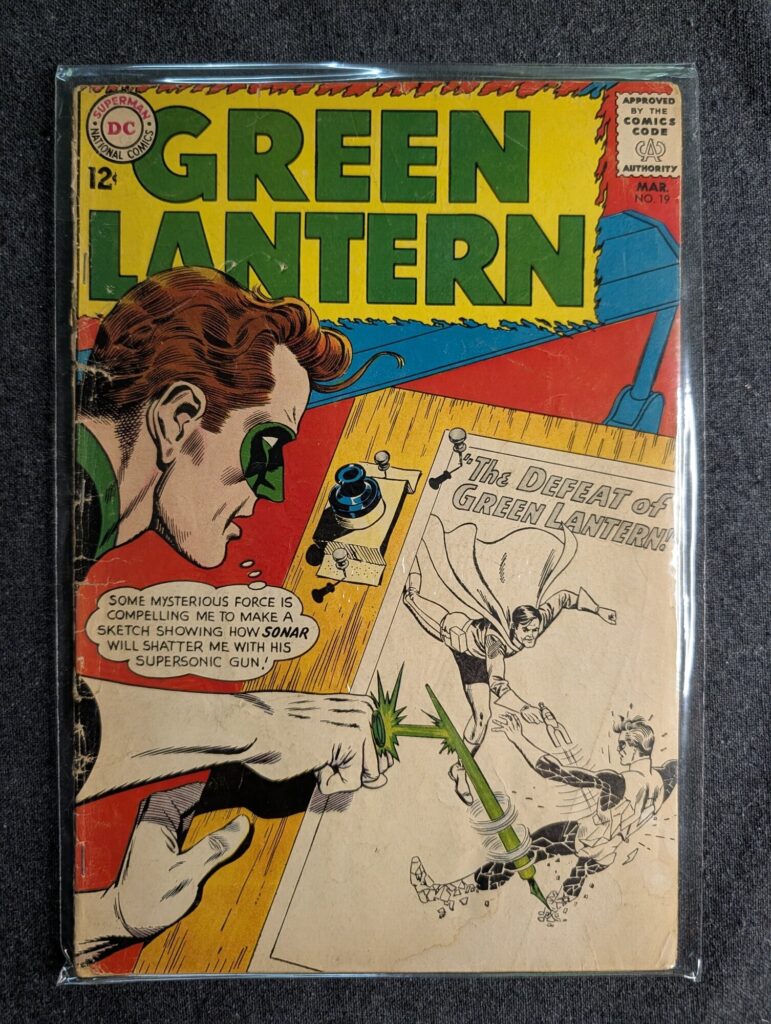 Green Lantern #19 front cover