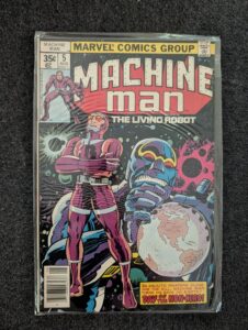 Machine Man #5 front cover