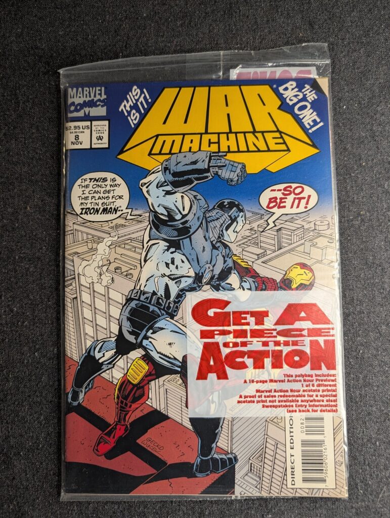 War Machine #8 front cover
