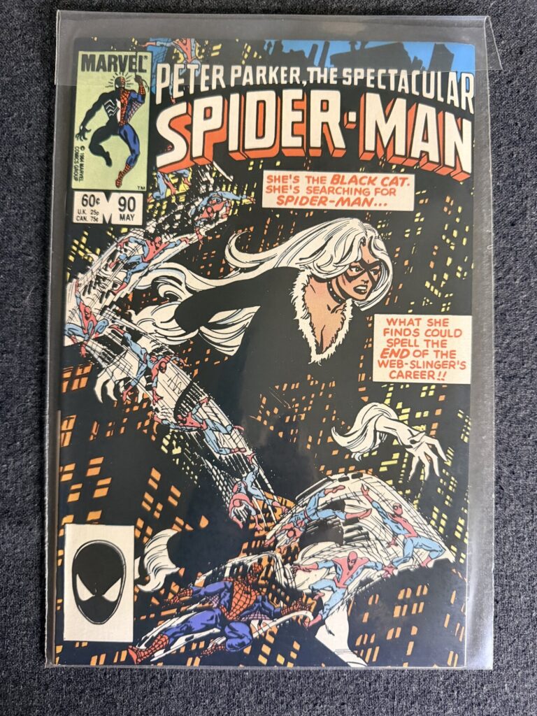 Peter Parker, The Spectacular Spider-Man #90 front cover