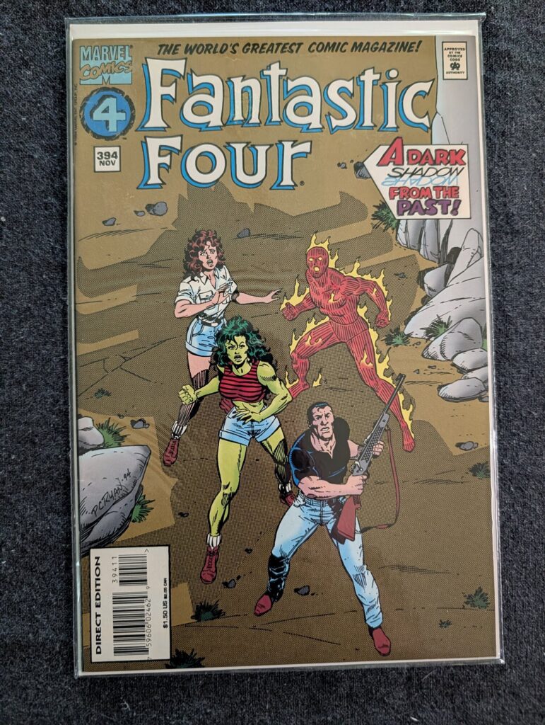 Fantastic Four #394 front cover