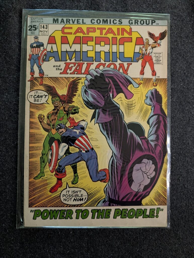 Captain America and the Falcon #143 front cover