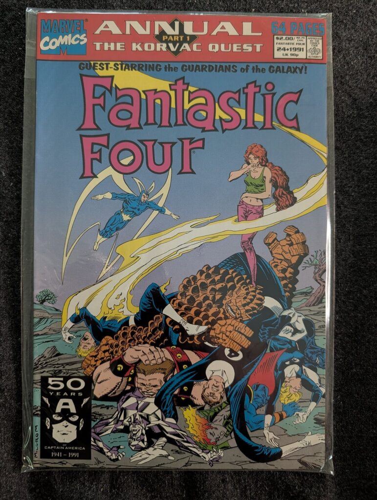Fantastic Four Annual #24 front cover
