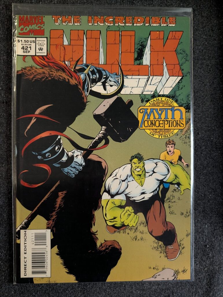 The Incredible Hulk #421 front cover