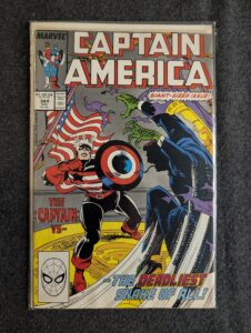 Captain America #344 front cover