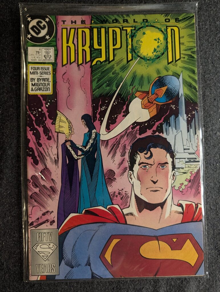 The World of Krypton #4 front cover
