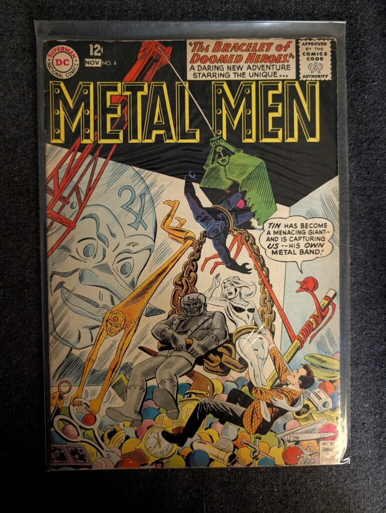 Metal Men #4 front cover