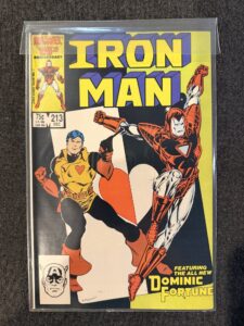 Iron Man #213 front cover