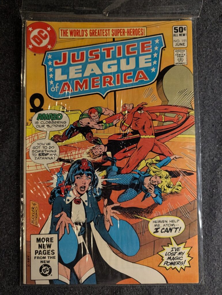 Justice League of America #191 front cover