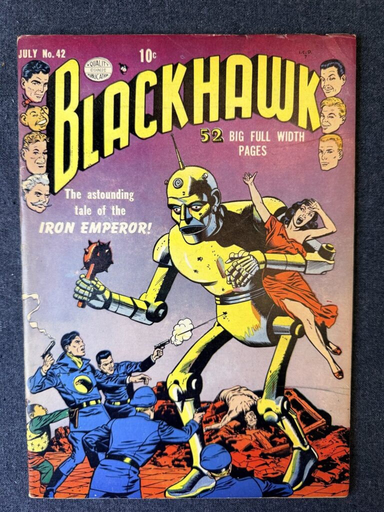 Blackhawk #42 front cover