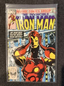 Iron Man #170 front cover