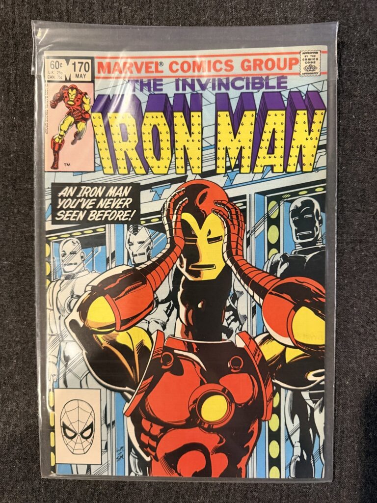 Iron Man #170 front cover