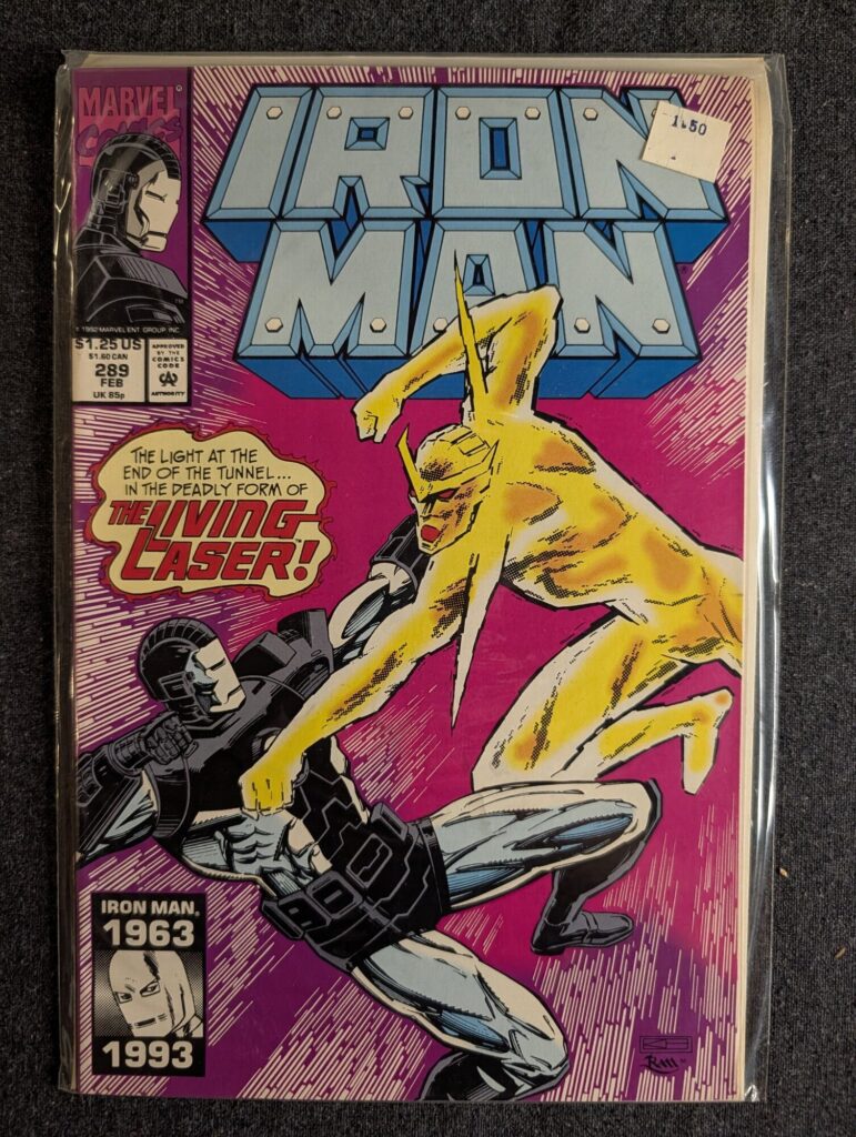 Iron Man #289 front cover