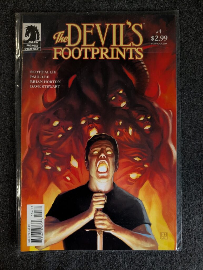 The Devil's Footprints #4 front cover