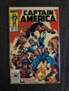Captain America #335 front cover