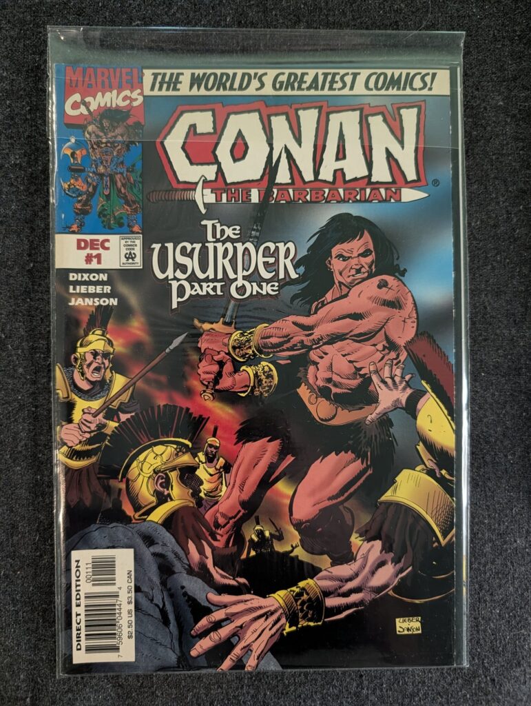 Conan the Barbarian #1 front cover