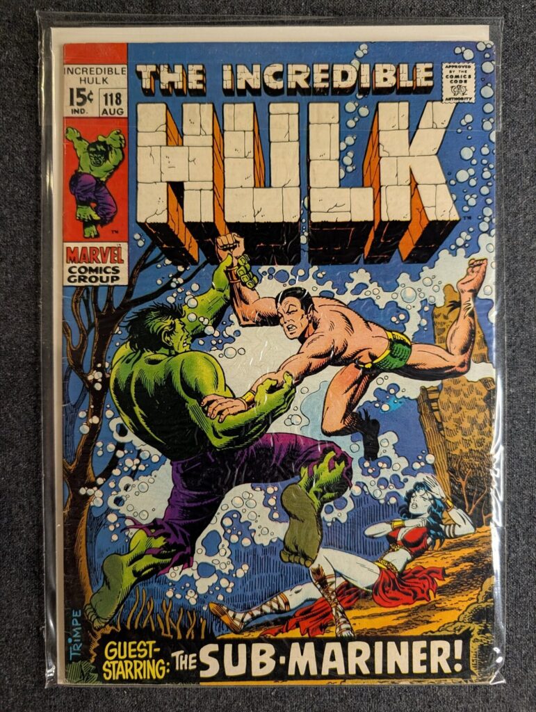 The Incredible Hulk #118 front cover