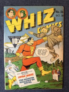 Whiz Comics #36 front cover