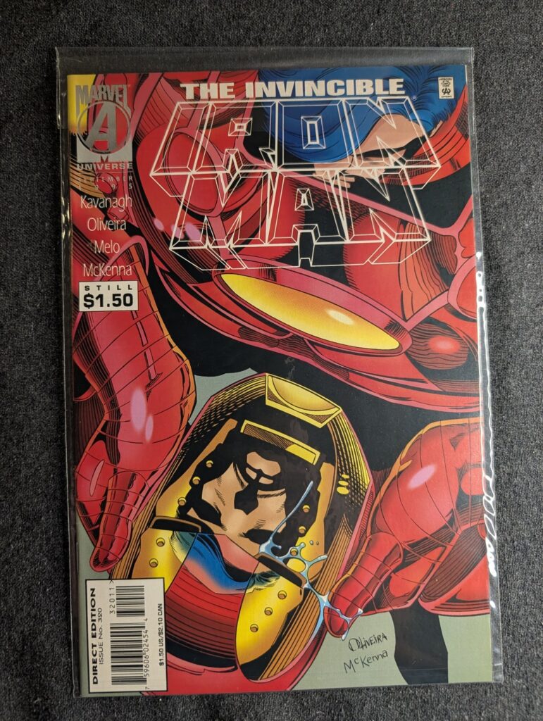 Iron Man #320 front cover