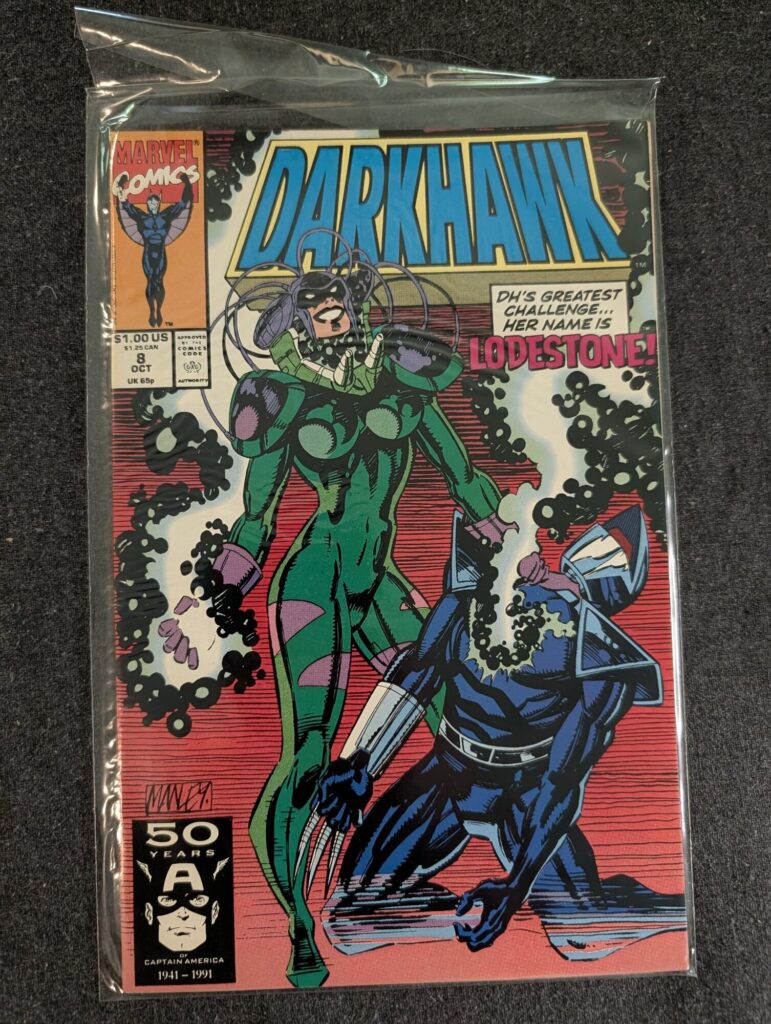 Darkhawk #8 front cover