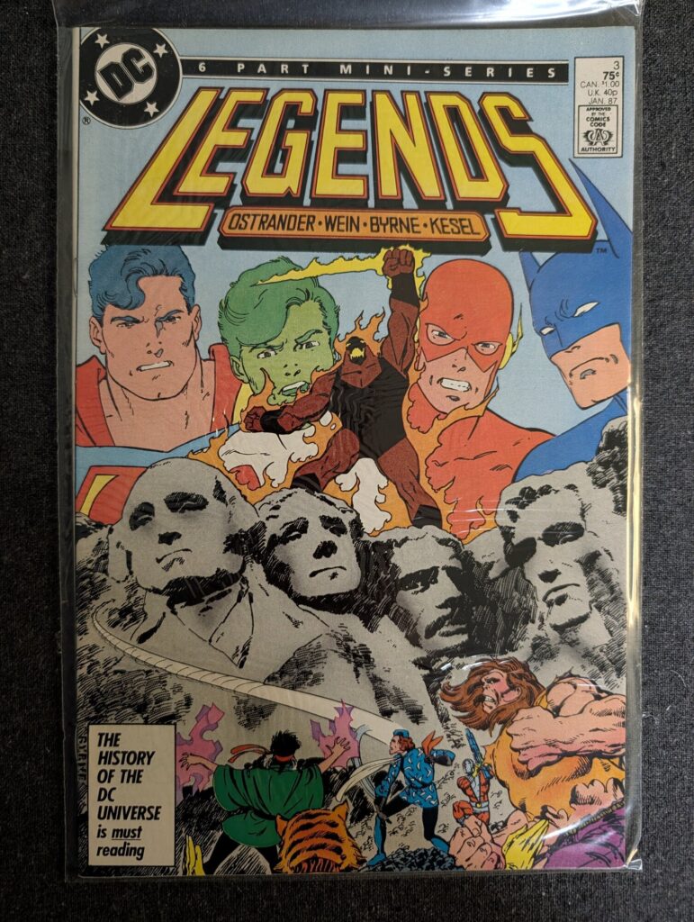 Legends #3 front cover