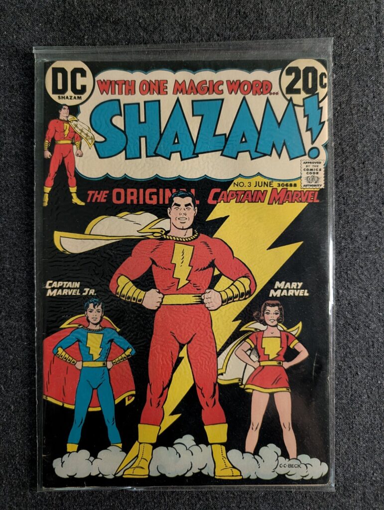 Shazam! #3 front cover