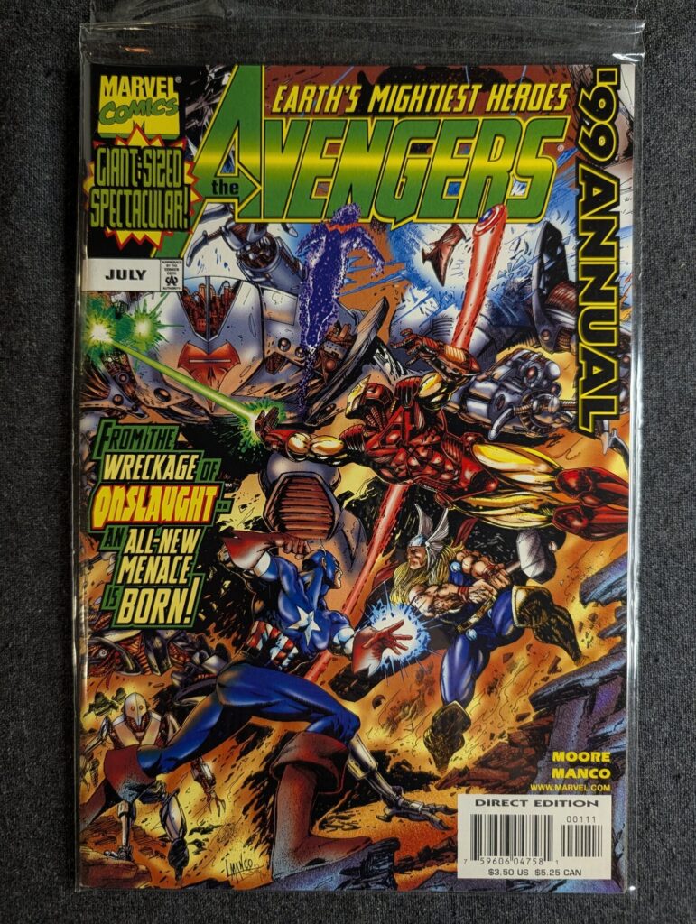 The Avengers Annual #1999 front cover