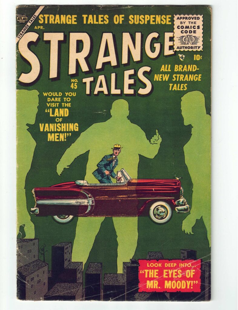 Strange Tales #45 front cover
