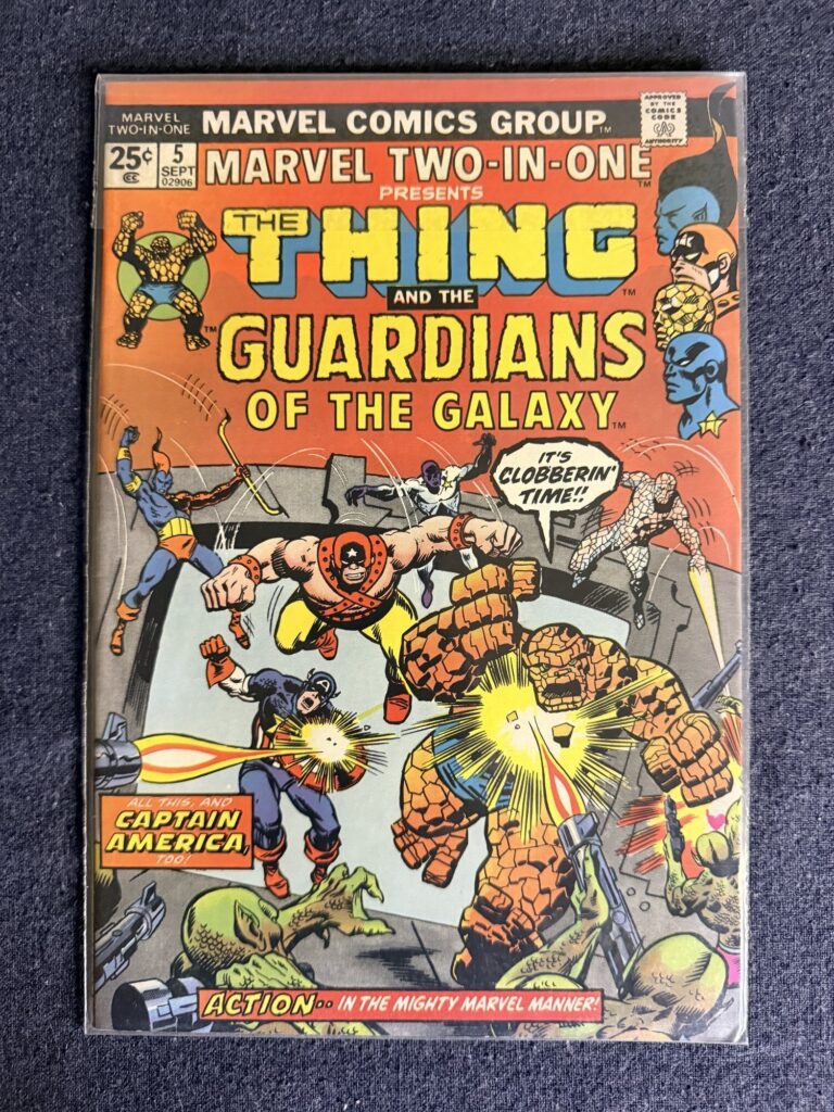 Marvel Two-in-One #5 front cover