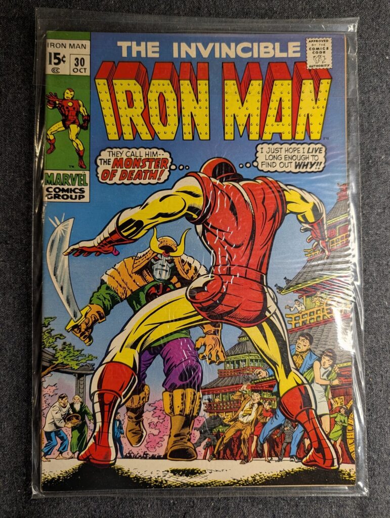 Iron Man #30 front cover