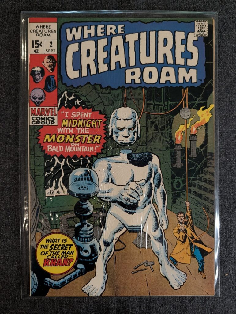 Where Creatures Roam #2 front cover