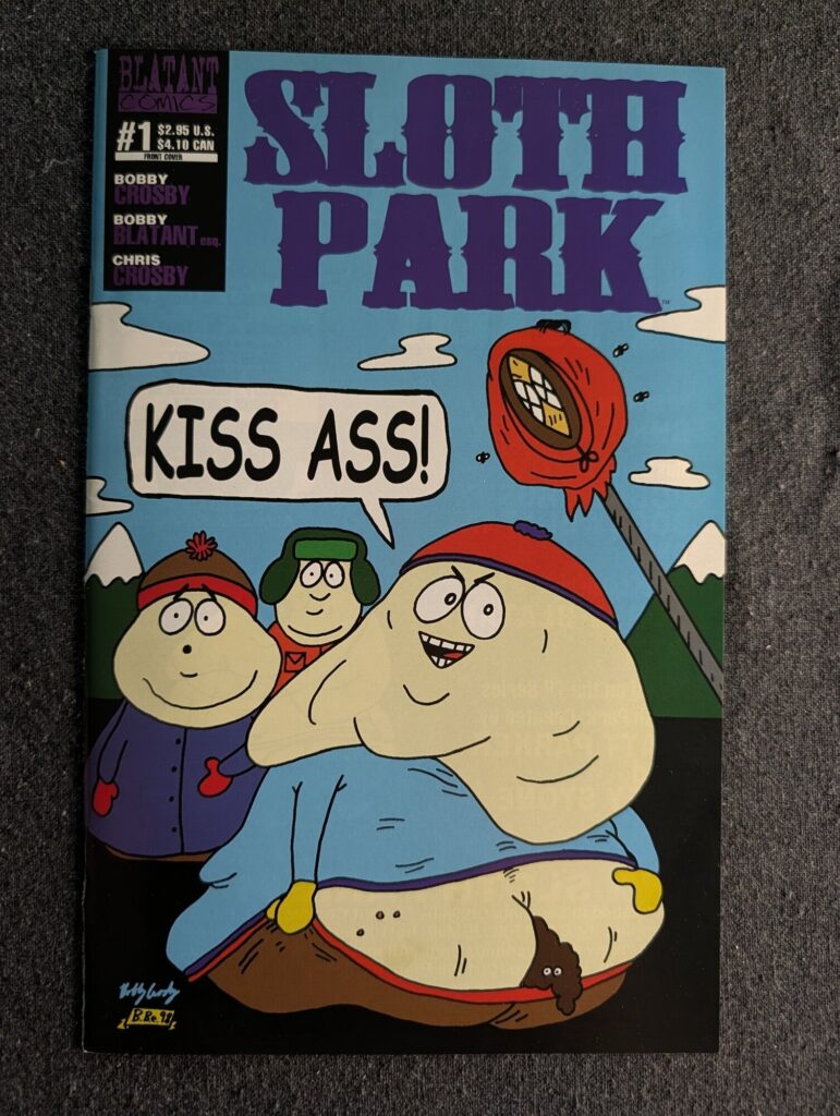 Sloth Park #1 front cover
