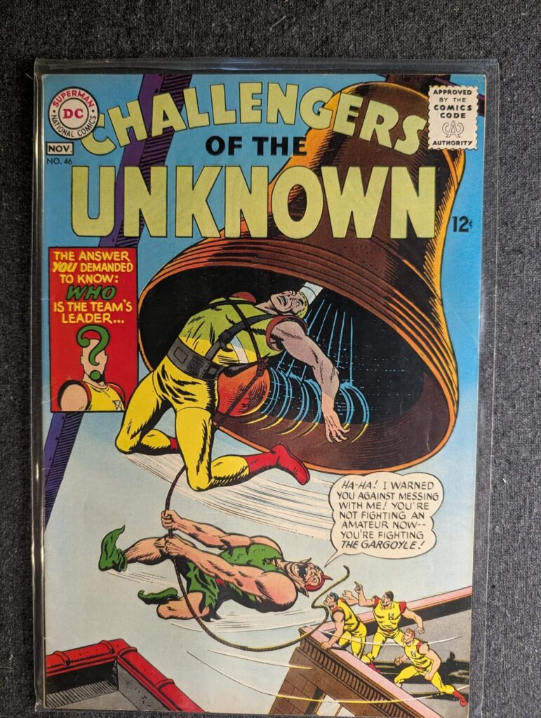 Challengers of the Unknown #46 front cover